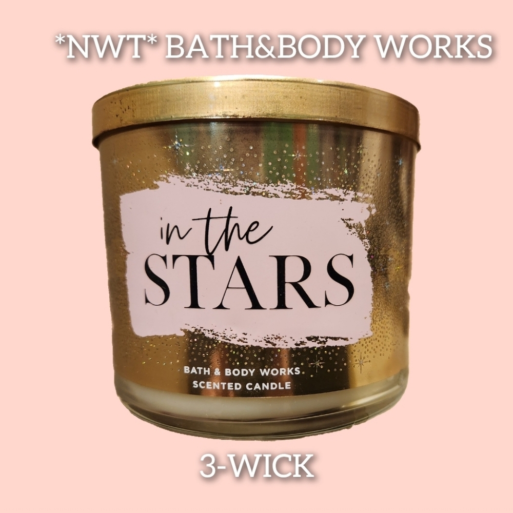 Into the stars 3 wick Bath and Body works Candle